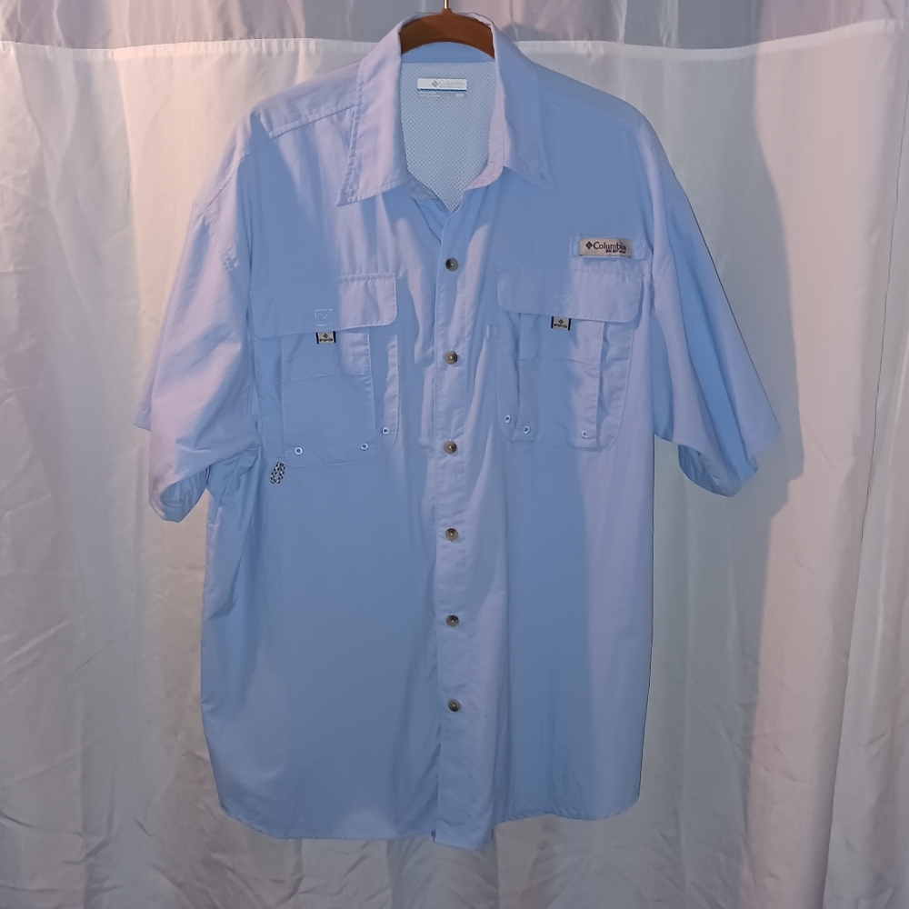 Columbia PFG Omni-Shade Short Sleeve Shirt, M/M